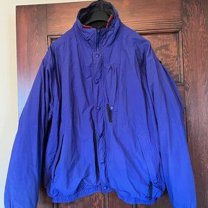 Purple 80s Ski Jacket with Removable Fleece Jacket